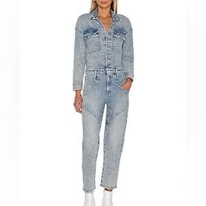 New MOTHER The All-In-One Breaker Ankle Jumpsuit